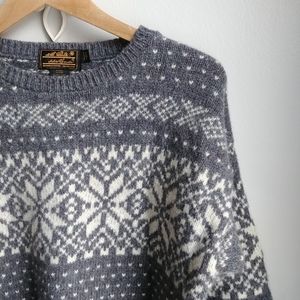 VINTAGE EDDIE BAUER // Faire Isle Sweater